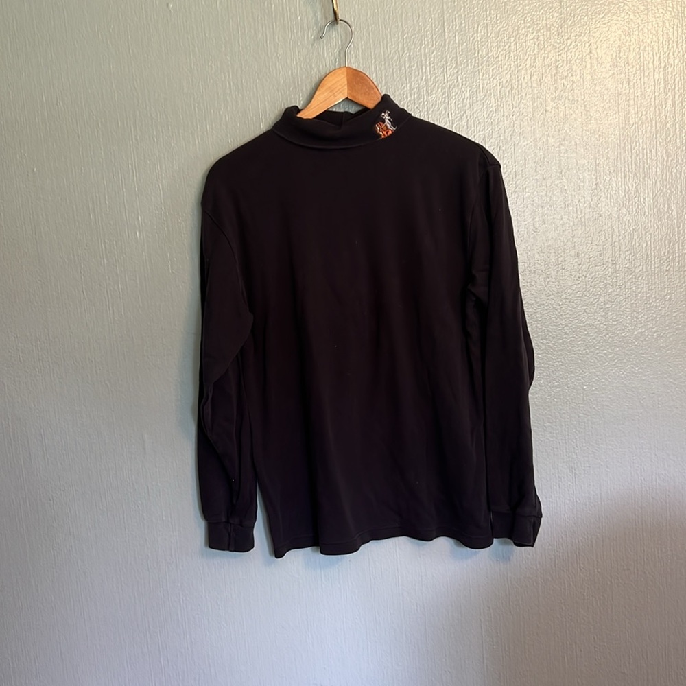 Women’s Vintage Disney Lady and the Tramp turtleneck. size medium - Picture 3 of 3